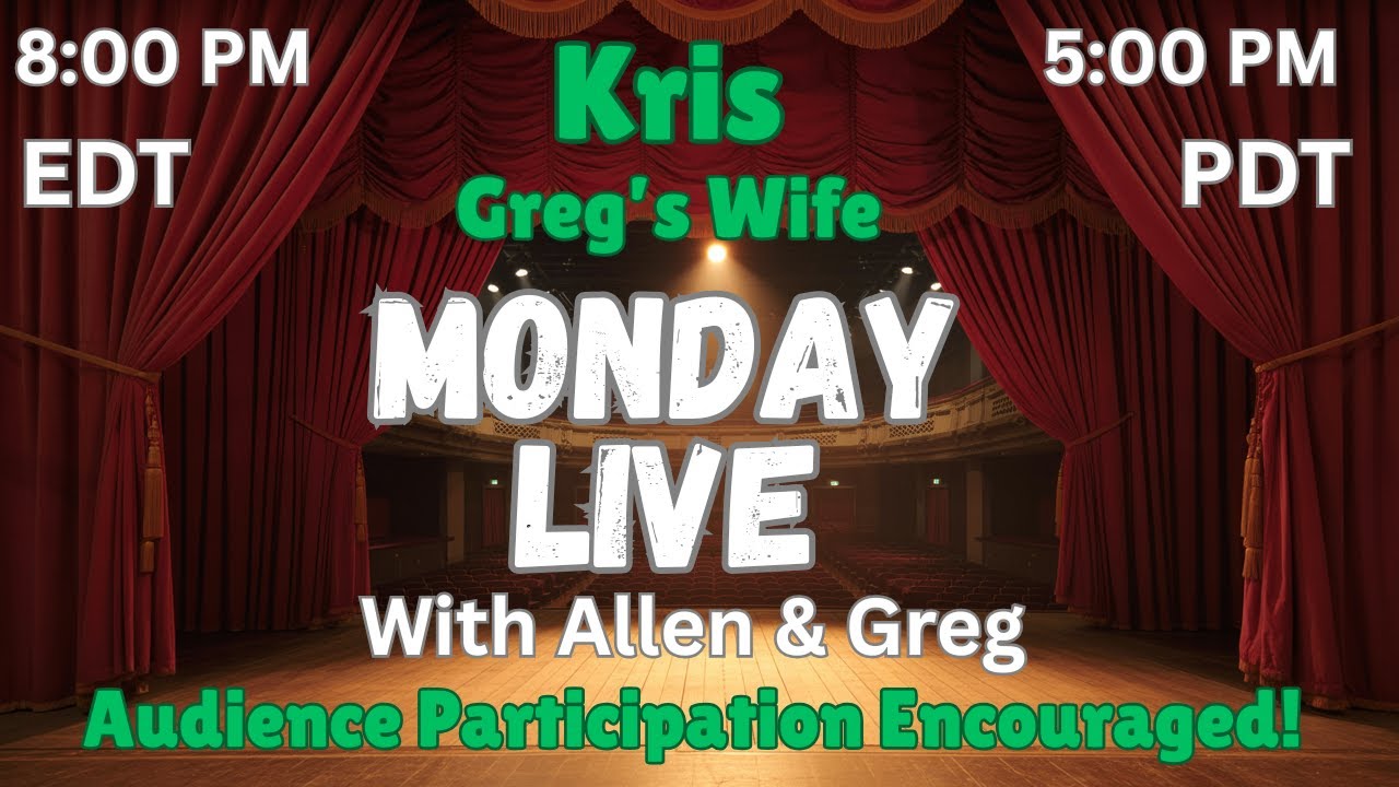 Monday Live With Allen & Greg:  Kris (Greg's Wife)