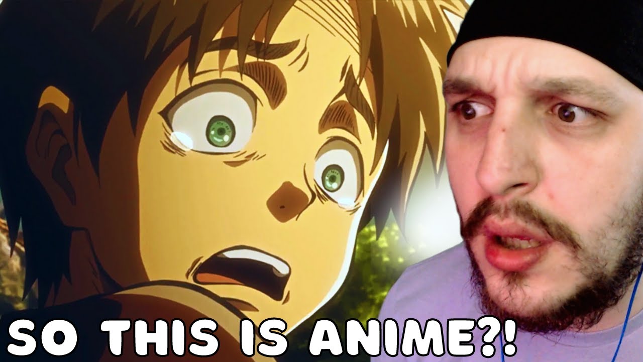 FIRST TIME REACTING TO Attack on Titan 1x01 || ''My First Anime Ever!''