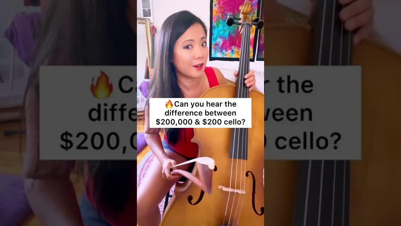 Can you Hear a Difference between a $200,000 Cello Vs $200 Cello?