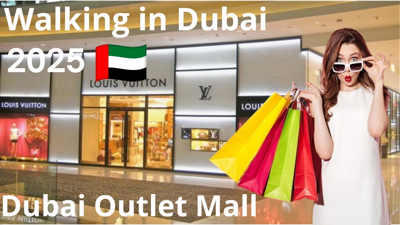 Dubai 🇦🇪 Outlet Mall | Discount Brands, Luxury Deals & Family Shopping [4K] Walking Tour