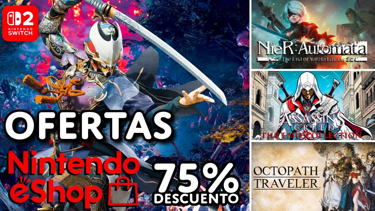 JUEGOS en OFERTA con hasta un 75% en la Eshop de NINTENDO SWITCH - Eshop sale gameS