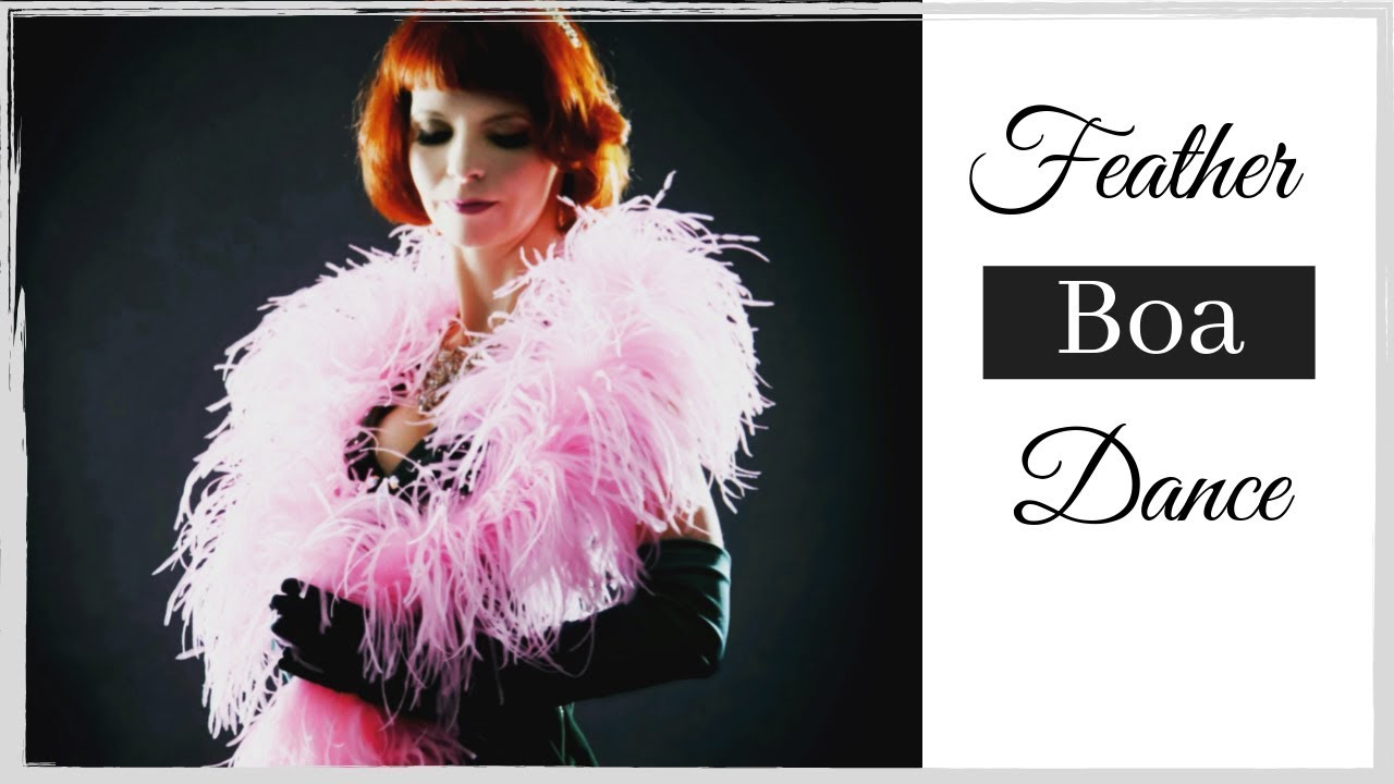 How to Feather Boa Dance with 3 cheeky Chest Moves - simple Burlesque Beginner Moves -Dance Tutorial