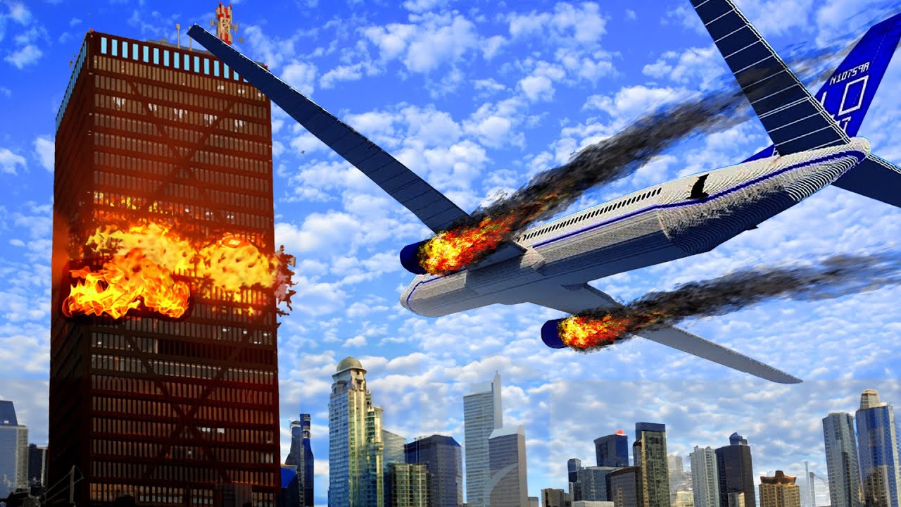 Realistic Boeing 737 Plane Crashes 😱 Teardown
