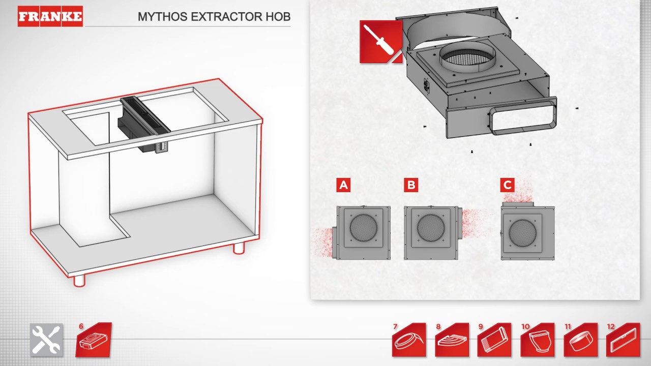 Franke Hoods - Mythos Hob Extractor