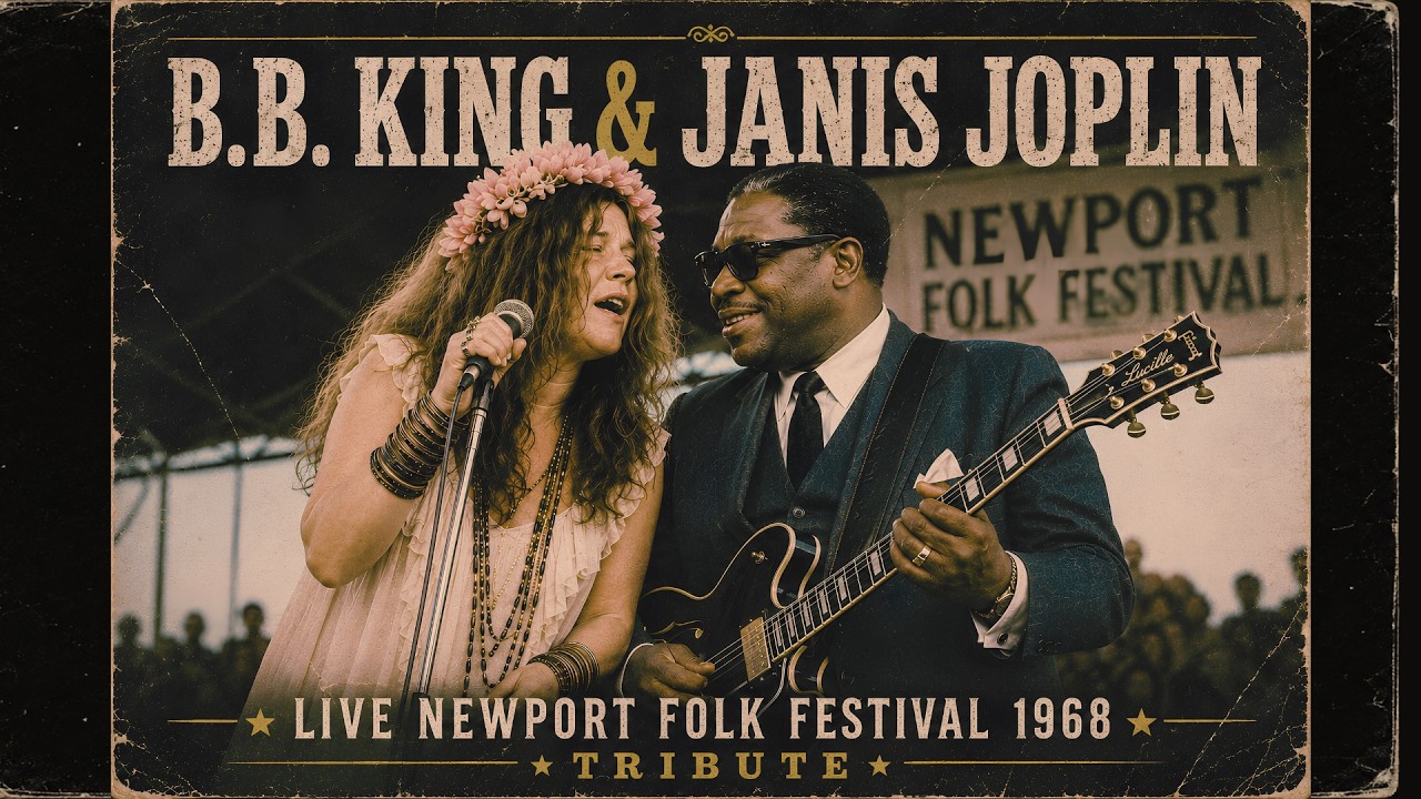 B.B. King & Janis Joplin 🔥 Soul Blues Explosion | Live Newport Folk Festival 1968 (Tribute)