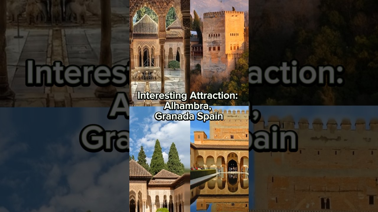"The Jewel of Granada: Discovering the Enchanting Alhambra in Spain" 