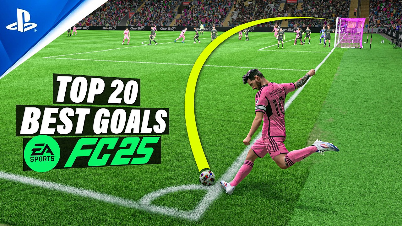 FC 25 | 20 NAJLEPSZYCH CEL&Oacute;W | PS5 4K