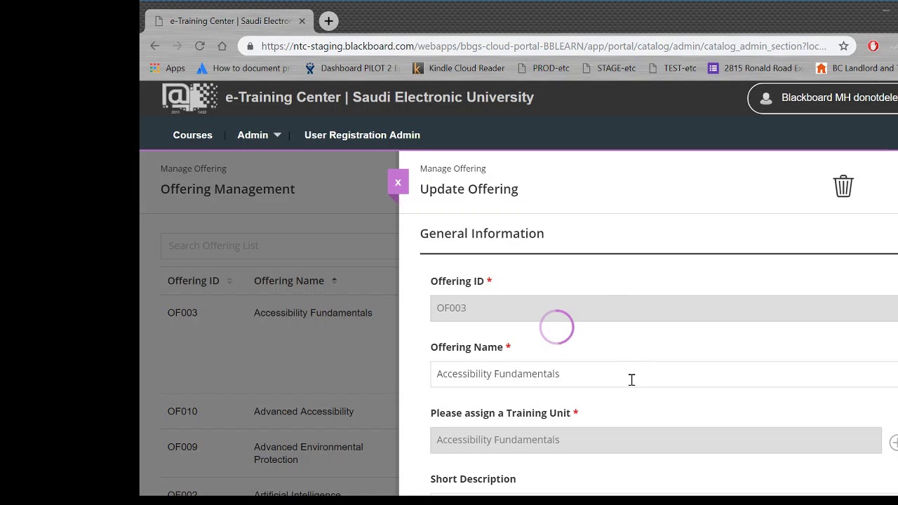 Training & Development Manager - Training Units & Offerings (Admin)