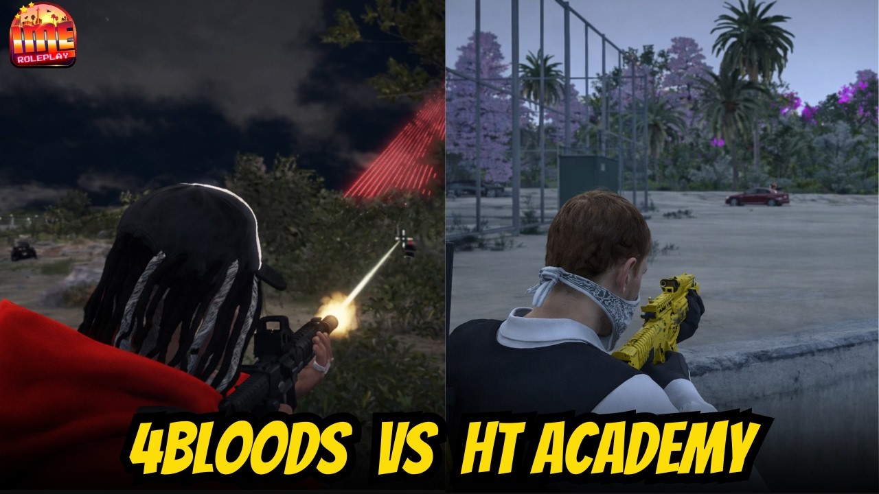 🔥🔥4BLOOD VS HT ACADEMY ‼️ #imeroleplay #imerp #4blood