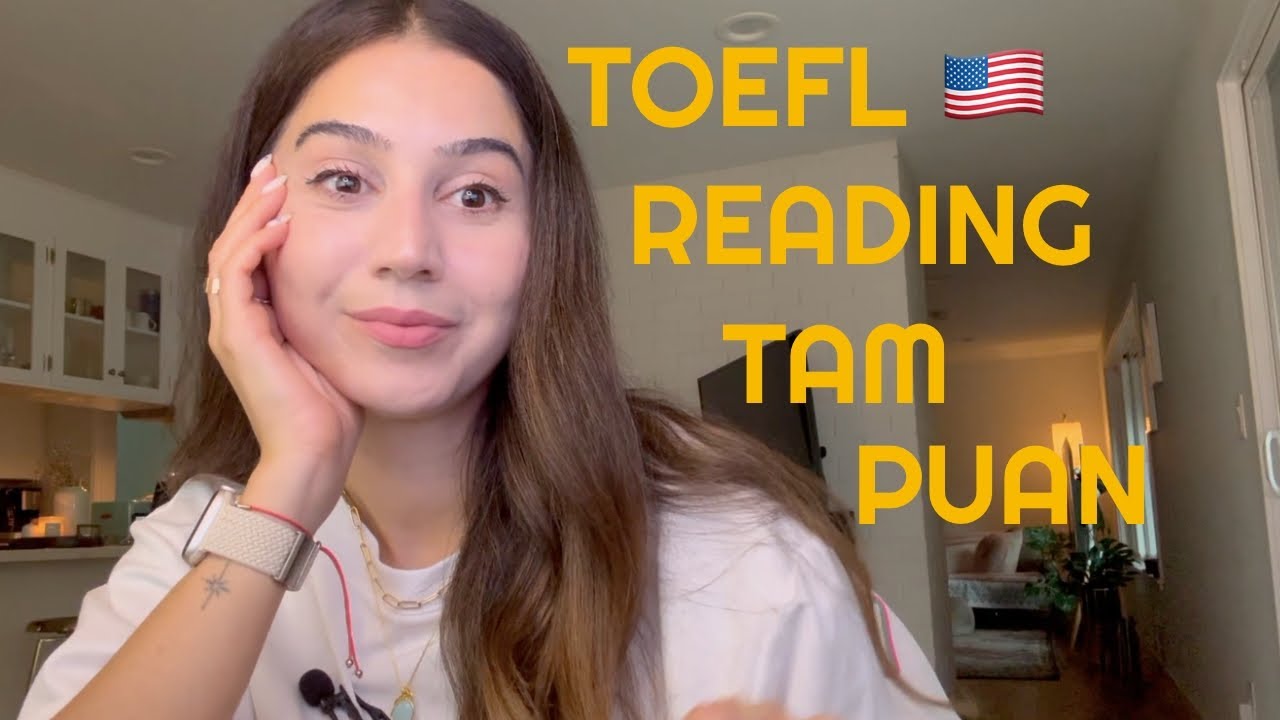 TOEFL'dan Tam Puan Nasıl Aldım? Uygulamalı anlatım 🇺🇸