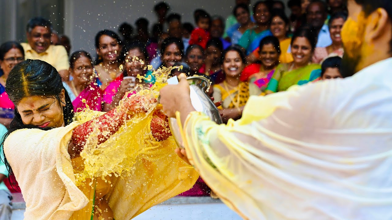 Tirupur Grand Gala Wedding Film | Gowtham & Rahavi Samyuktha | ISWARYA PHOTOS™