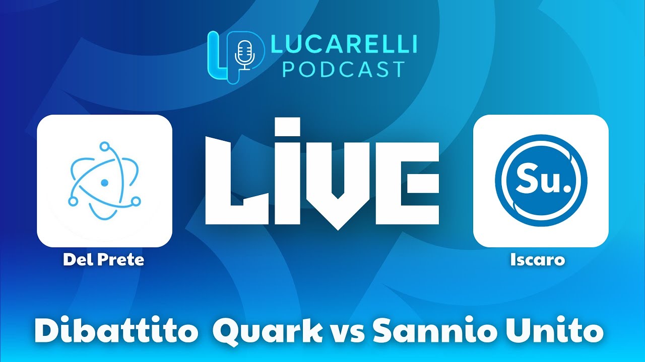 LUCARELLI PODCAST - Dibattito Quark vs Sannio Unito