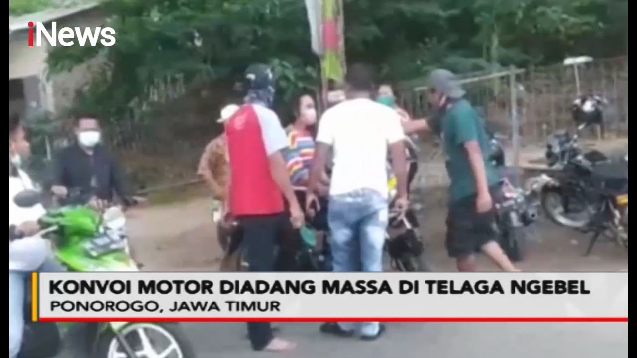 Bikin Geram, Konvoi Motor di Telaga Ngebel Ponorogo Diamuk Warga - Police Line 09/07