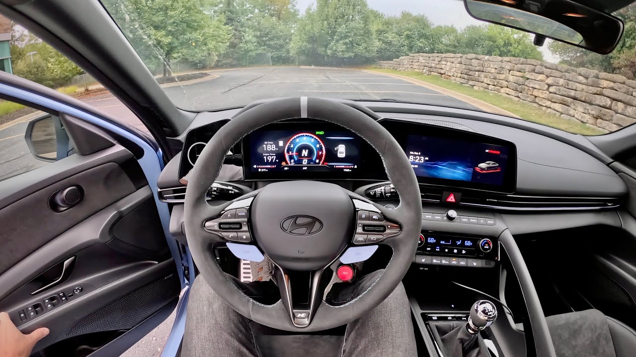 2026 Hyundai Elantra N TCR (6-ступенчатая МКПП) &mdash; POV: совершенство переднего привода