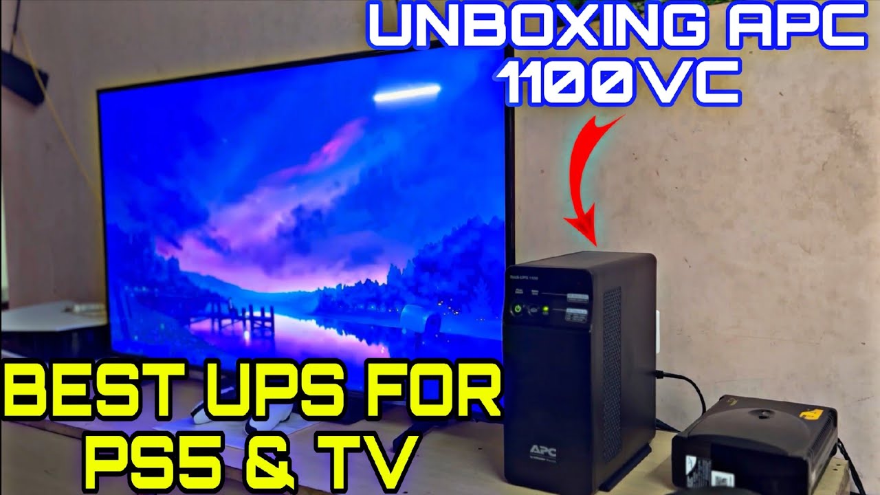 Best UPS For PS5 & TV | Unboxing APC 1100VC UPS / 660W