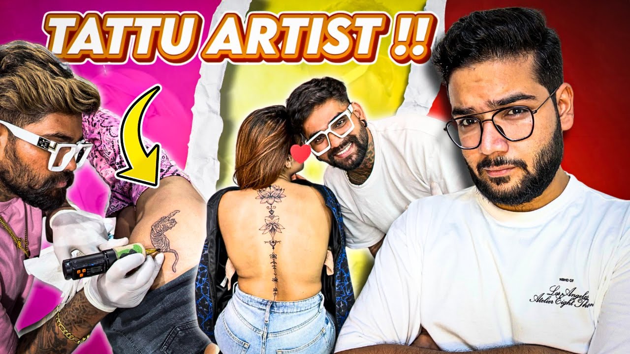 Artist me Artist, THE TATTTOOOOO ARTIST...😩 | BeingVineet