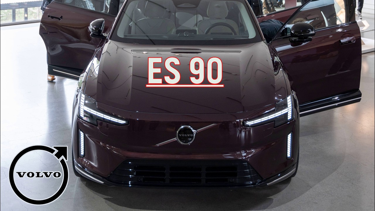 Volvo ES90 &mdash; мощь 680 л.с. и клиренс кроссовера в одном седане!