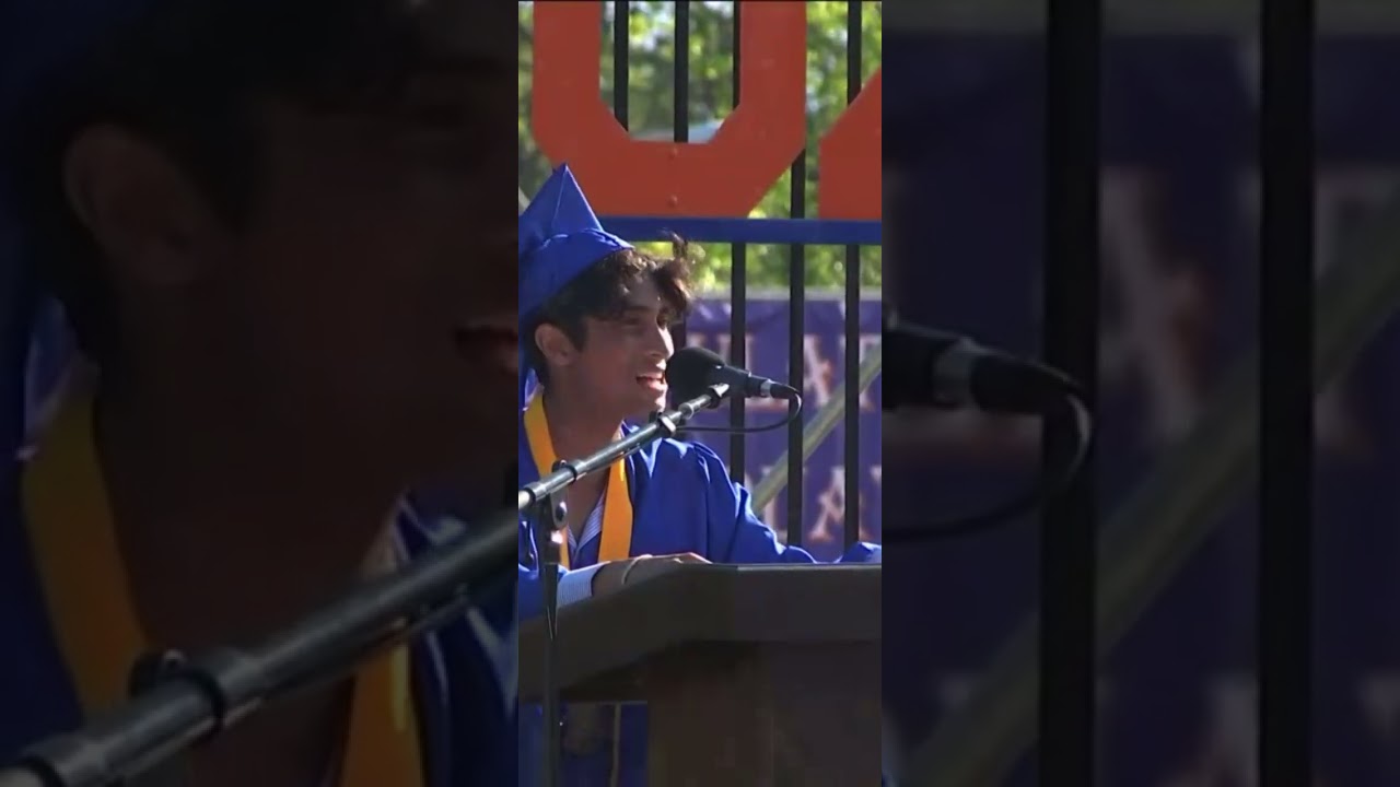Arhaan Kapoor valedictorian Graduation speech 