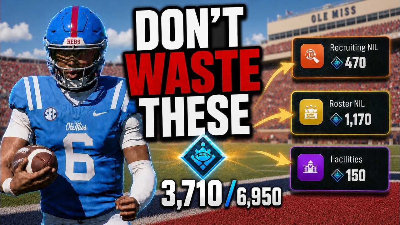 НЕ ТРАТЬТЕ зря очки династии в College Football 27