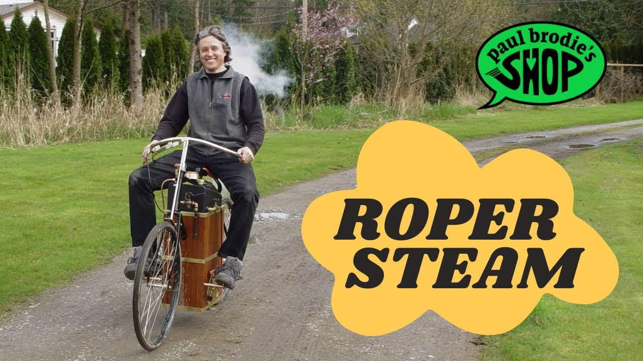 I made a steam bike! // Paul Brodie's Shop