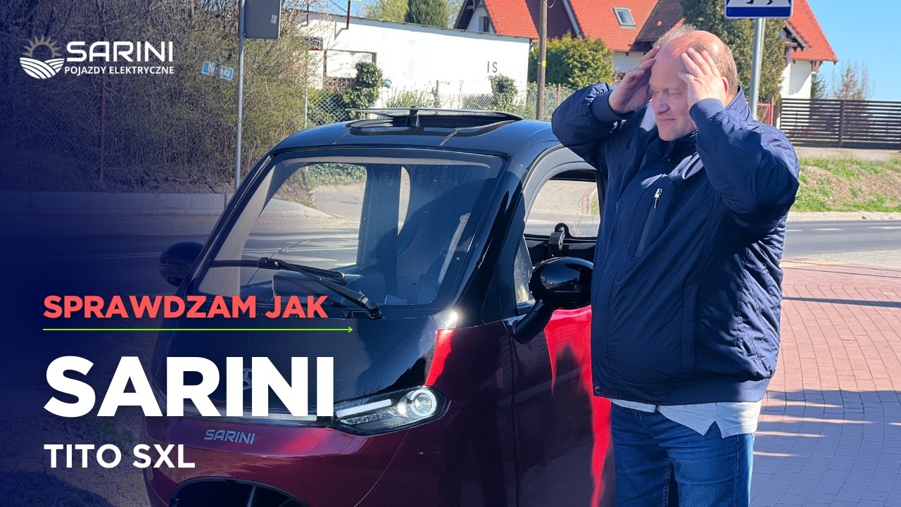 SPRAWDZAM: JAK WYGLĄDA POJAZD BEZ PRAWA JAZDY PO 1500 KM? [SARINI TITO SXL] #sarini #new