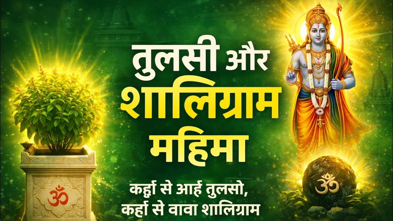 😱 तुलसी और शालिग्राम का रहस्य | कहाँ से आई तुलसी | Bhakti Bhajan | song ankit Singh Bhadoriya 