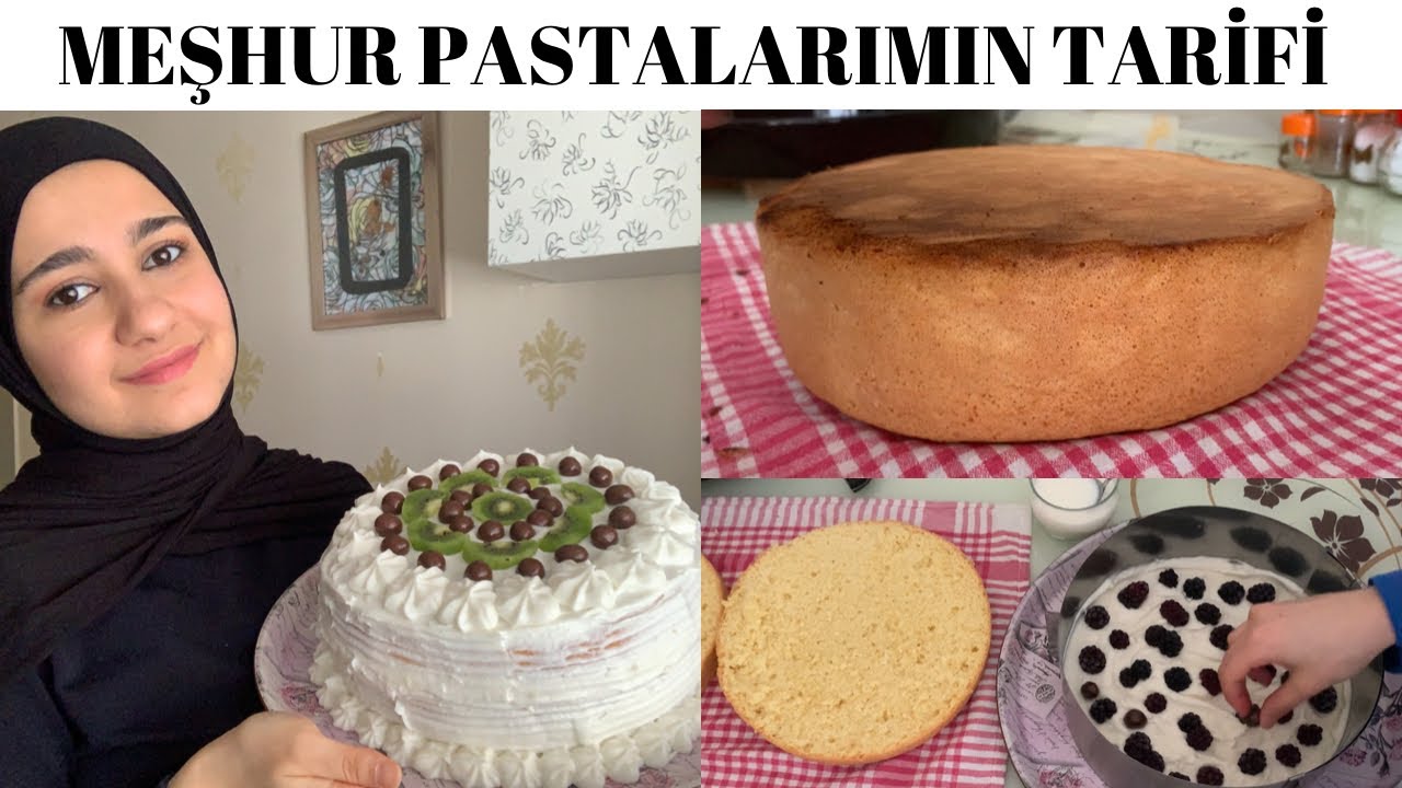 Pasta Tarifi || Yaş pasta, Pandispanya nasıl kabartılır?, Buki’nin Pastaları