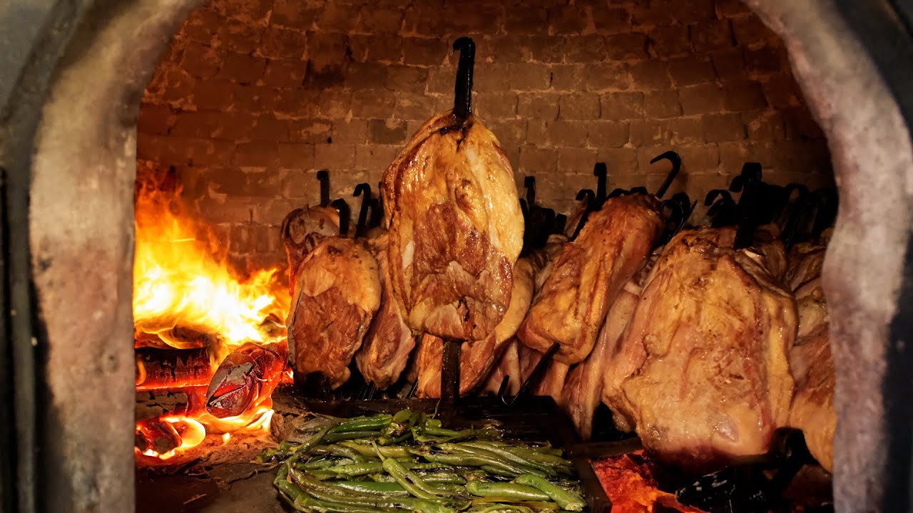 Легендарная турецкая уличная еда! Аппетитный кебаб Тандури