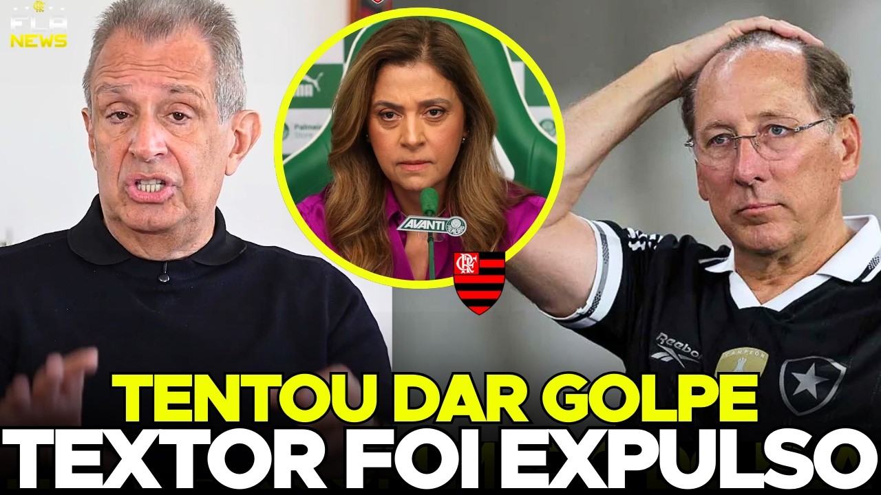 🚨 QUE VERGONHA! John Textor EXPULSO! BAP dando EXEMPLO! FLAMENGO com NOVO PATROCÍNIO!