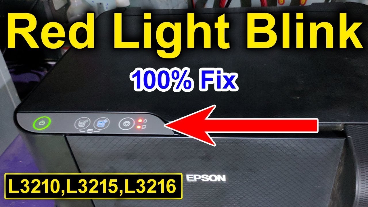 Epson L3210 Resetter For Waste ink pad counter reset