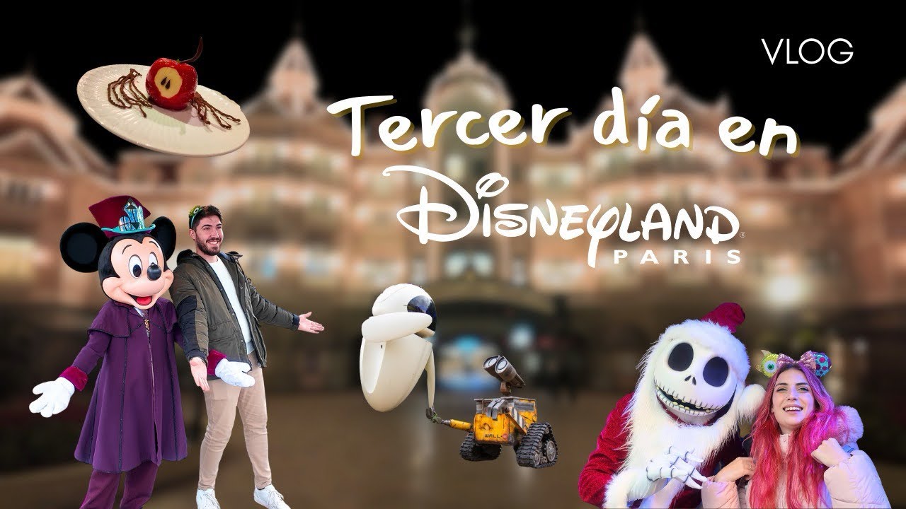 DÍA 3 EN DISNEYLAND PARIS!! Pues prácticamente todo el día llorando