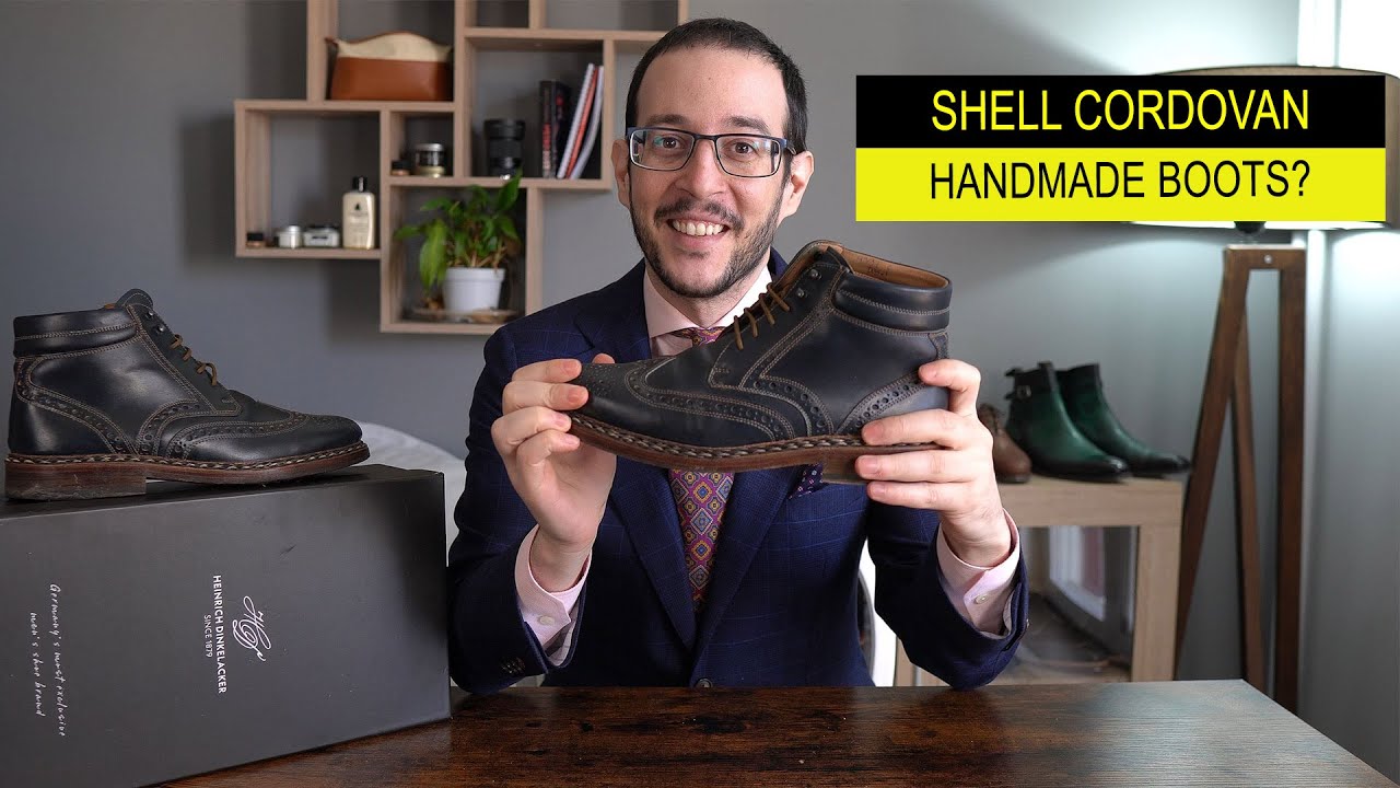 Heinrich Dinkelacker Review | Buda Full Brogue C in Navy Horween Shell Cordovan by Misiu Academy