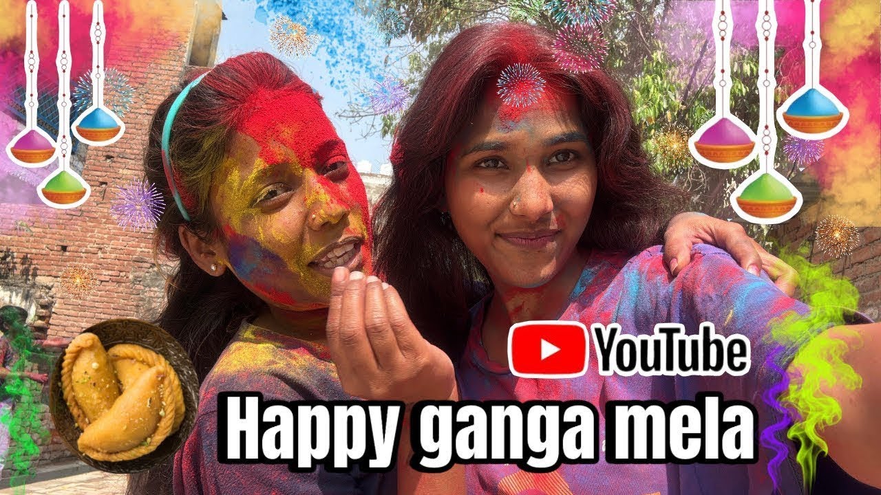 Happy Ganga Mela ❤️😍 celebration, family #subscribe #holi #funny #gangamela #viralvideo 
