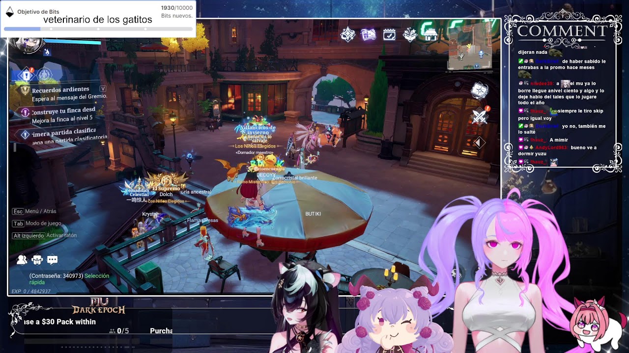 Platicando mientras jugamos tower of fantasy
