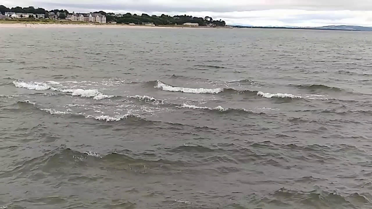 Slow Motion Waves - Nairn Harbour Scotland