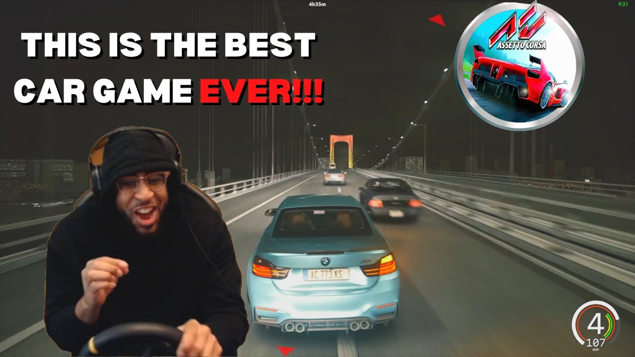 THE GREATEST CAR GAME OF ALL TIME HANDS DOWN!! - Assetto Corsa WITH Traffic