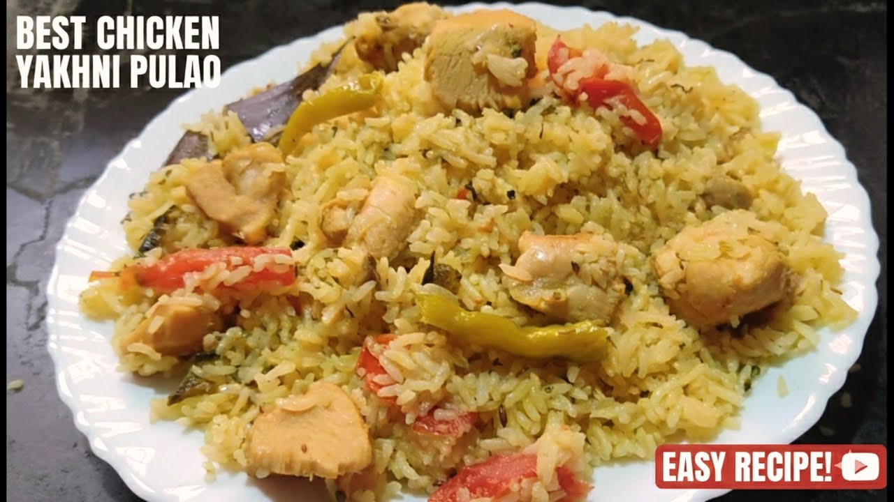 Chicken yakhni pulao recipe / chicken ki Tahari ki recipe /chicken pulao