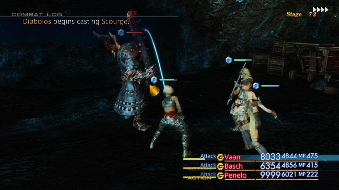 FINAL FANTASY Ⅻ THE ZODIAC AGE Trial Mode Stage 72