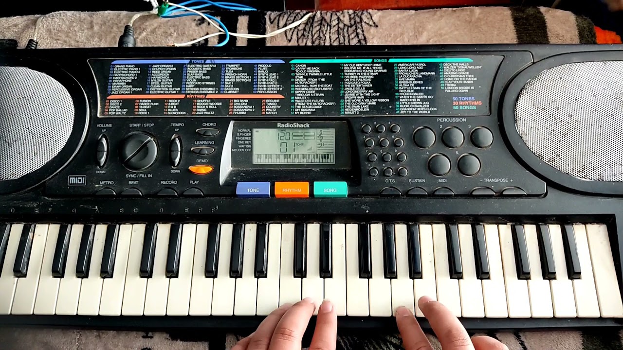 Adorno en teclado para zapateado calentando 🔥🔥