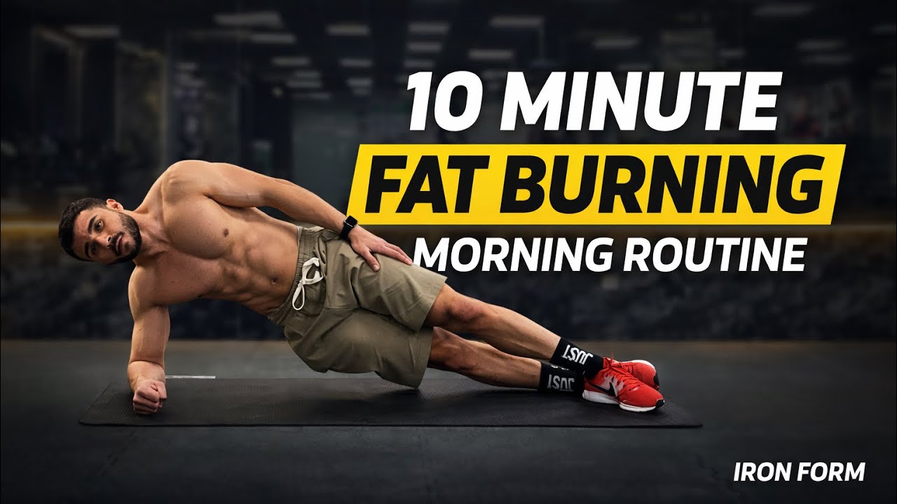 🔥 10 Minute Fat Burning Morning Workout
