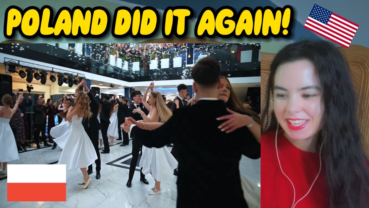 American Girl Reacts to INCREDIBLE Polish Prom from 2026!