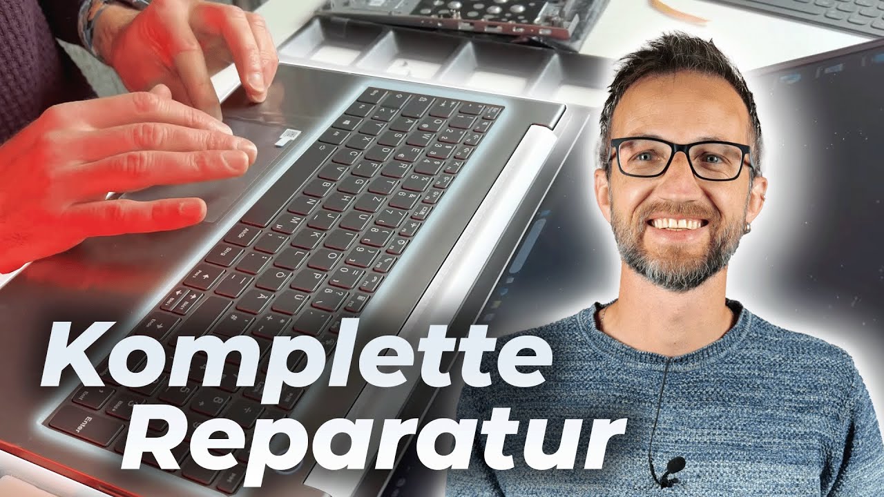 Laptop Tastatur tauschen (mit Topcase)  - Schritt-für Schritt Anleitung für HP, Lenovo, Asus etc.