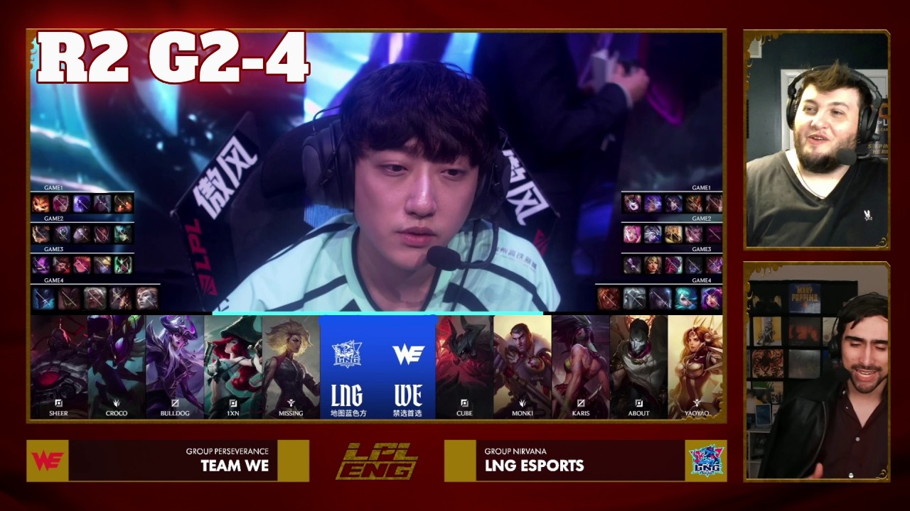 LNG vs WE - Game 4 | Play-In Round 2 S16 LPL Winter Playoffs 2026 | LNG Gaming vs Team WE G4 full