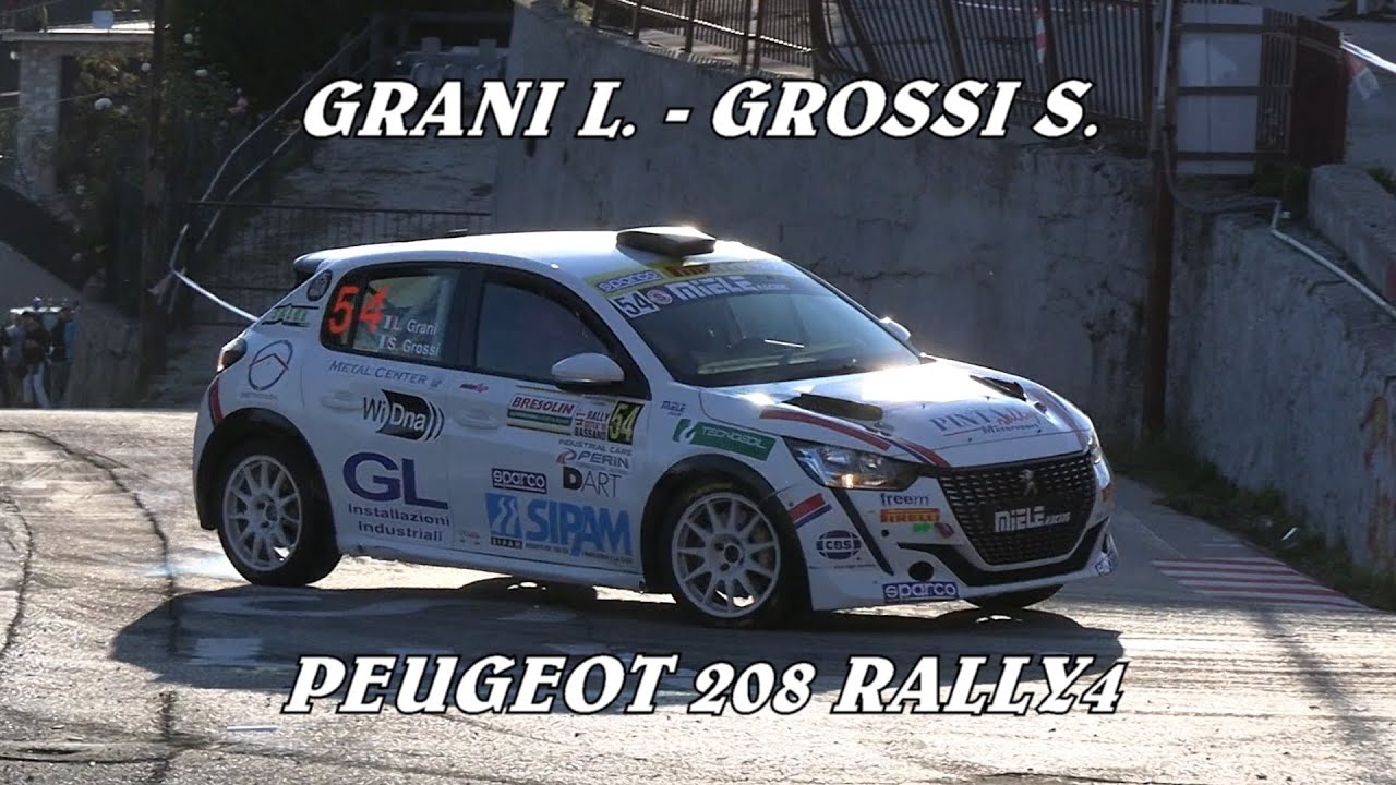 RALLY CITTA' DI BASSANO 2024 | GRANI L. - GROSSI S. | PEUGEOT RALLY4 | VIDEOCLIP