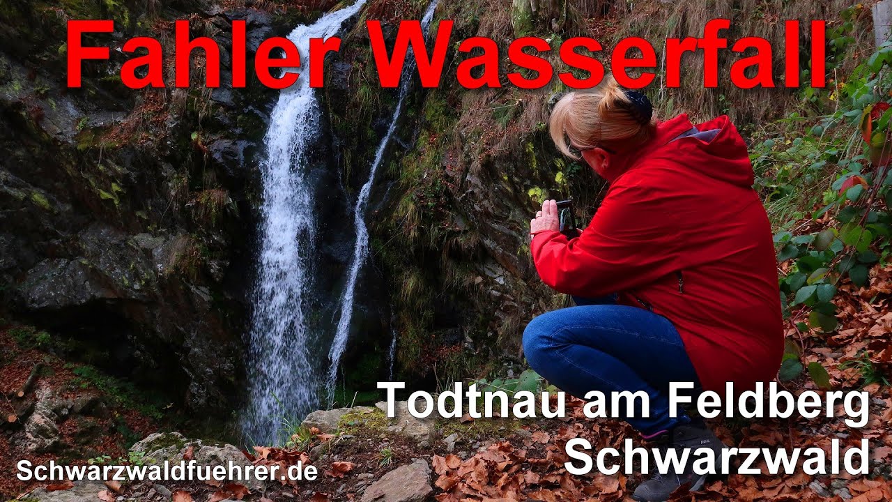 Fahler Wasserfall am Feldberg im Schwarzwald