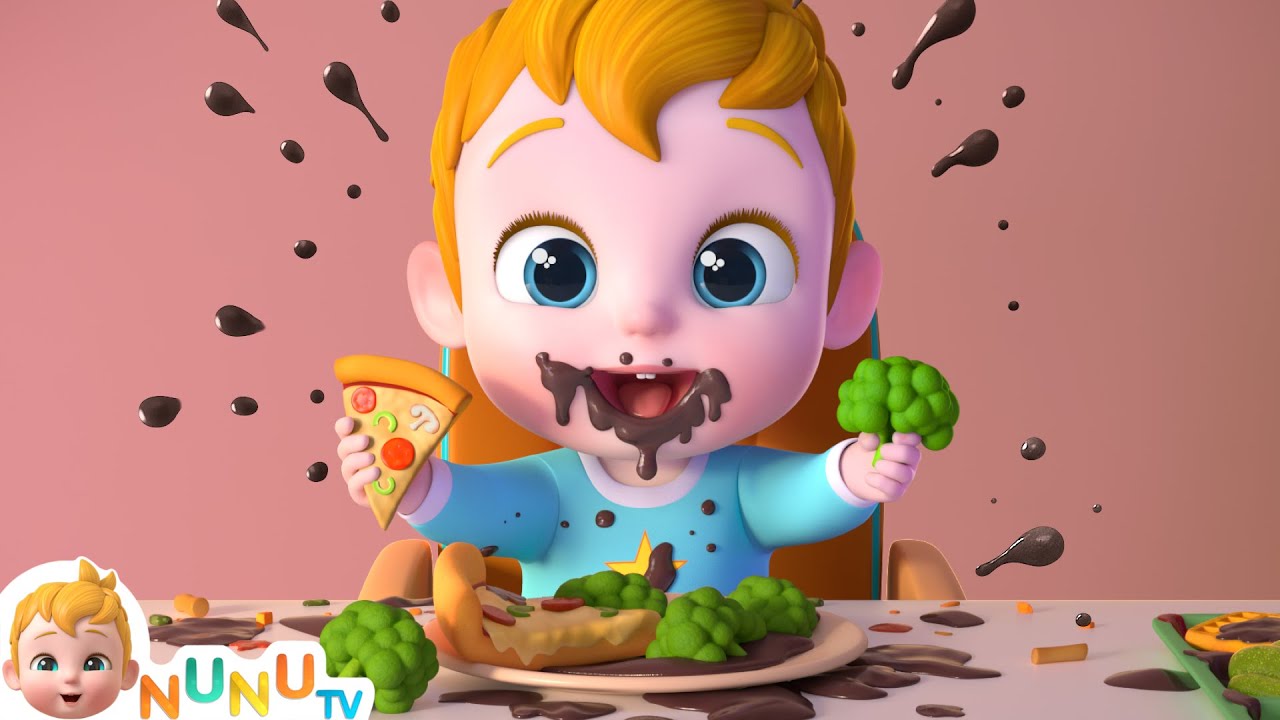 Apples & Bananas Song | Healthy Habits For Kids | NuNu TV Nursery Rhymes & Baby Songs