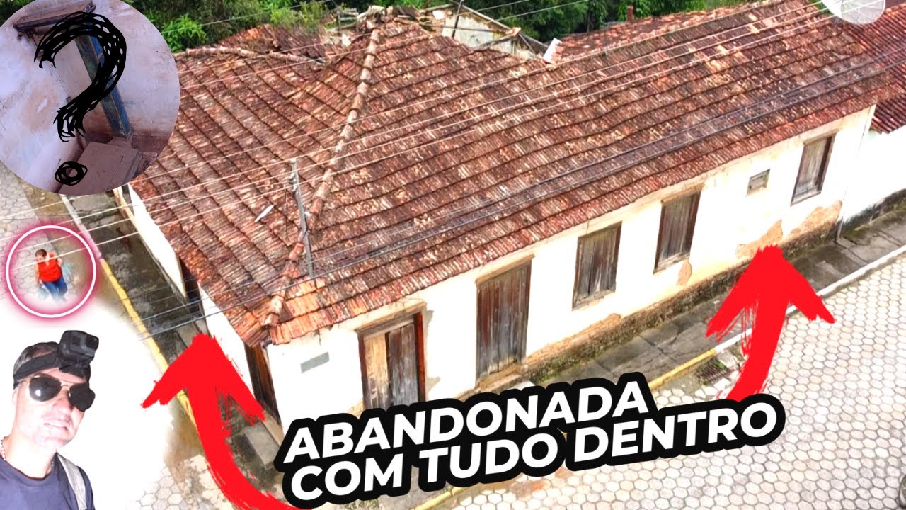 ESSA CASA ABANDONADA NO MEIO DA CIDADE ESCONDE GRANDES MISTÉRIOS