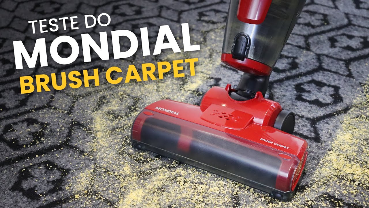 Melhor para Tapetes e Carpetes? Mondial Brush Carpet AP 25: aspirador de pó vertical de 1200W