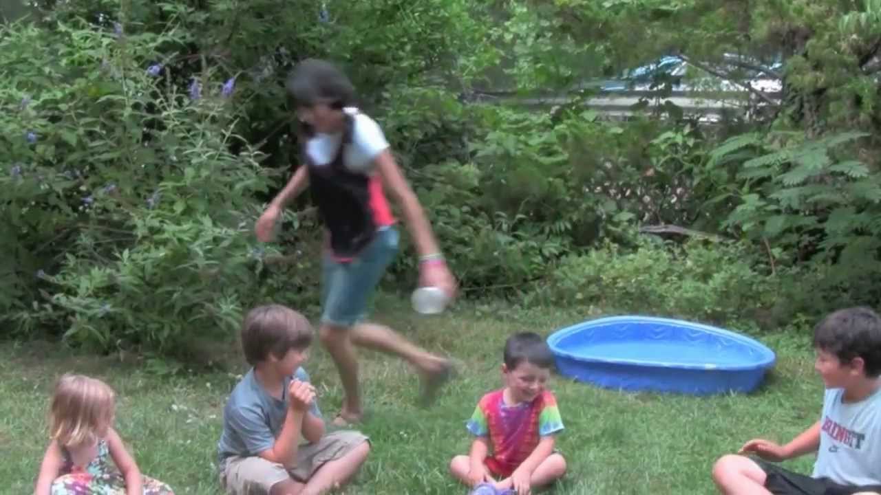 Water Games For Kids!  Drip Drip Splash, Water Balloon Toss, Splash Tag and More!