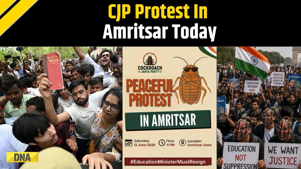 CJP Protest: Cockroach Janta Party Founder Abhijit Dipke Announces Protest In Amritsar Today